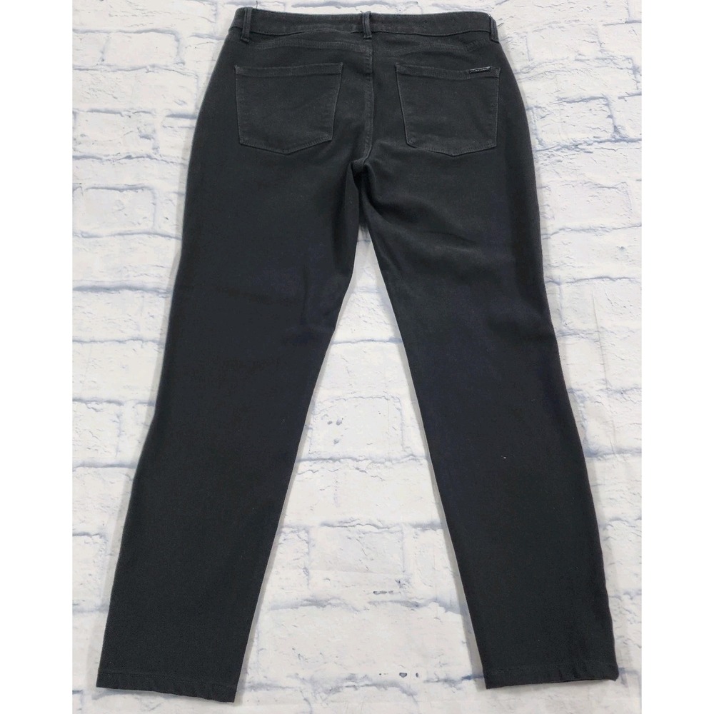 White House Black Market WOMENS SIZE 8 Black High Rise Skinny Ankle Sculpt Jeans - Picture 6 of 14